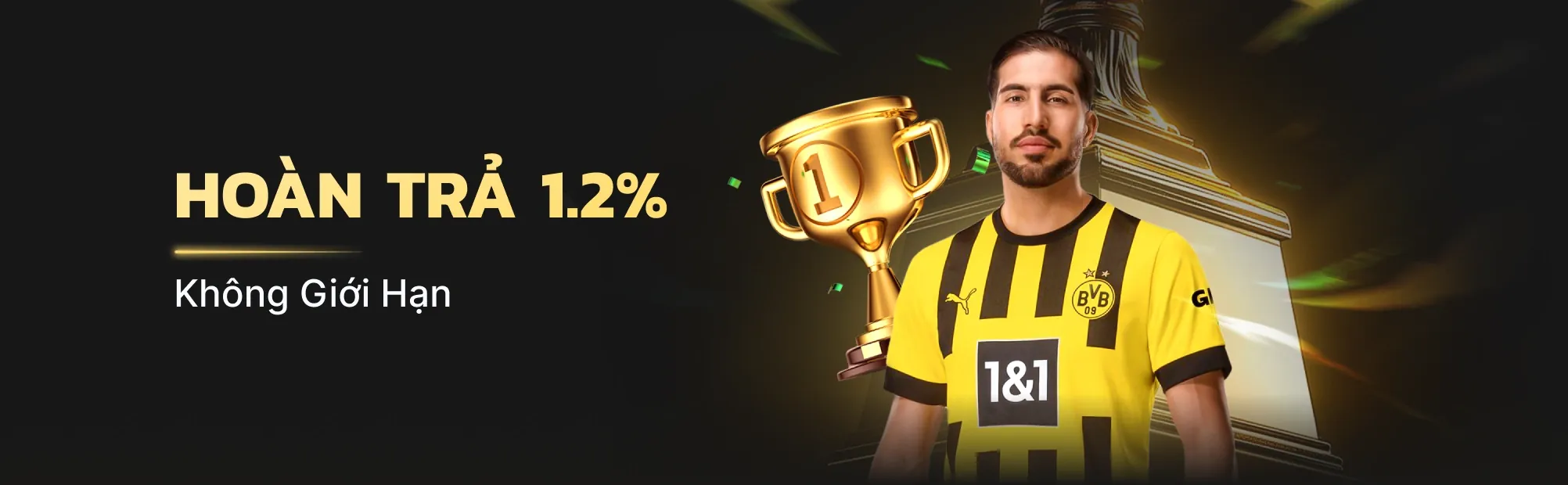 Thưởng Chào Mừng Thành Viên Mới 1xBet